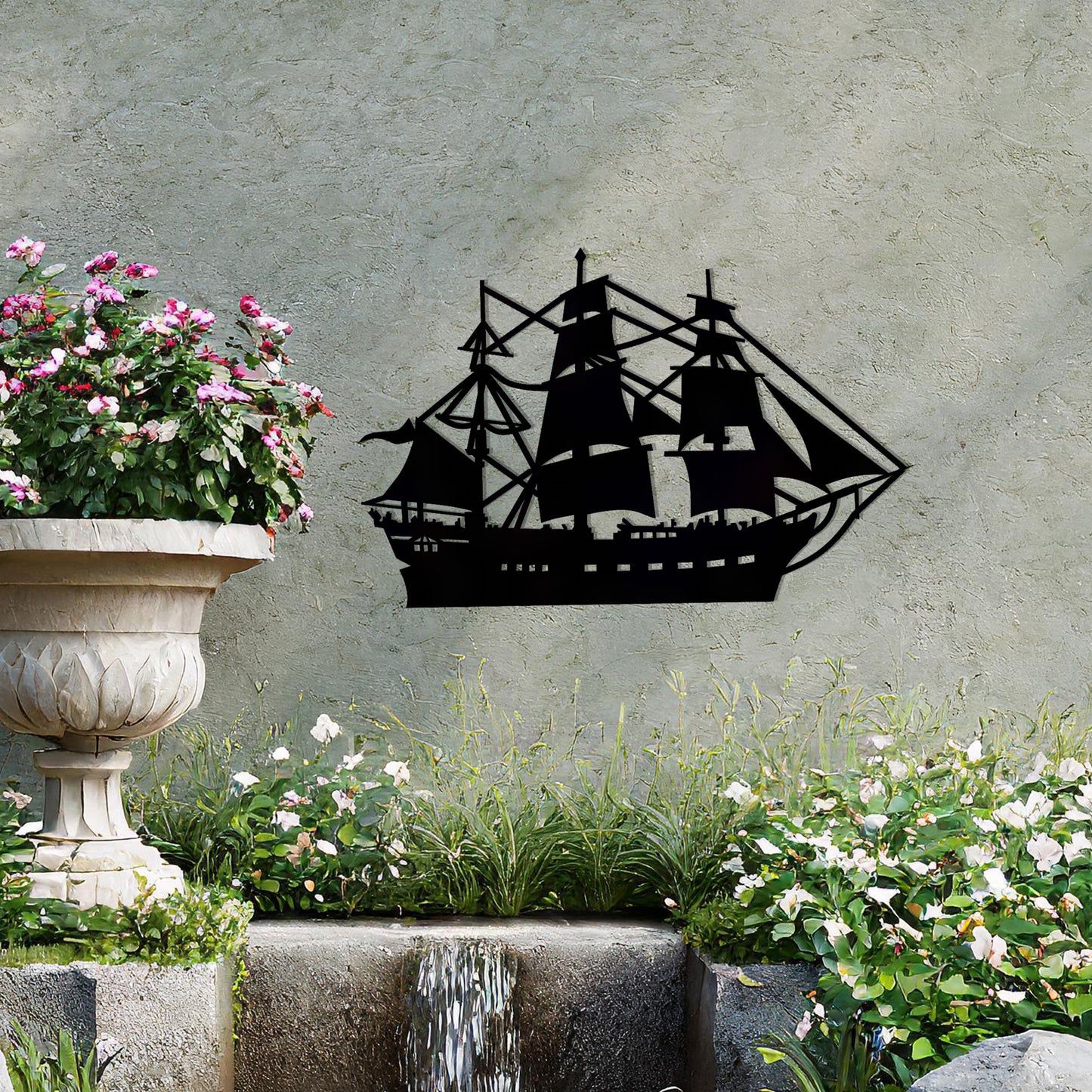 Historic Sailing Ship Metal Wall Art - Perfect Nautical Gift for Home