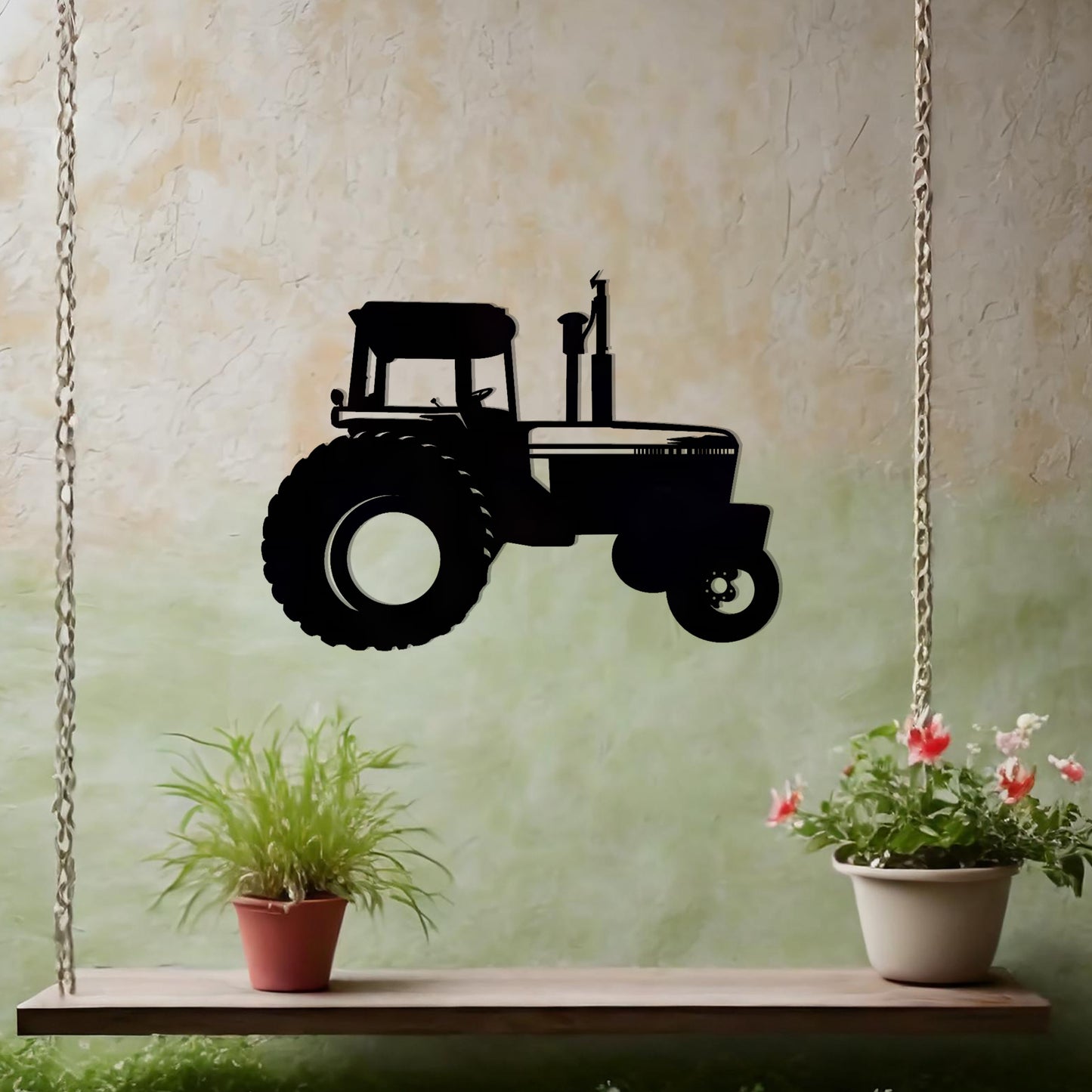 Tractor Metal Wall Art - Perfect Gift for Farmers and Rural Wall Decor