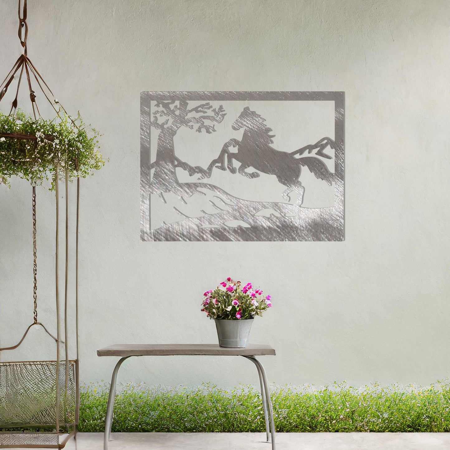 Majestic Horse Metal Wall Art, Perfect Gift for Equestrian and Rustic Decor