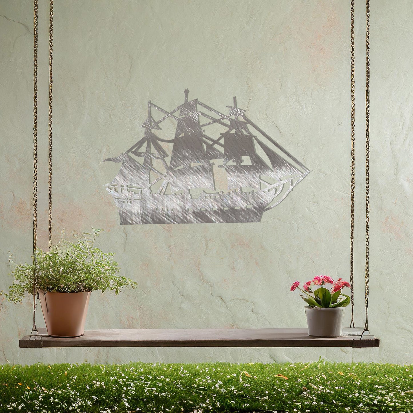 Historic Sailing Ship Metal Wall Art - Perfect Nautical Gift for Home