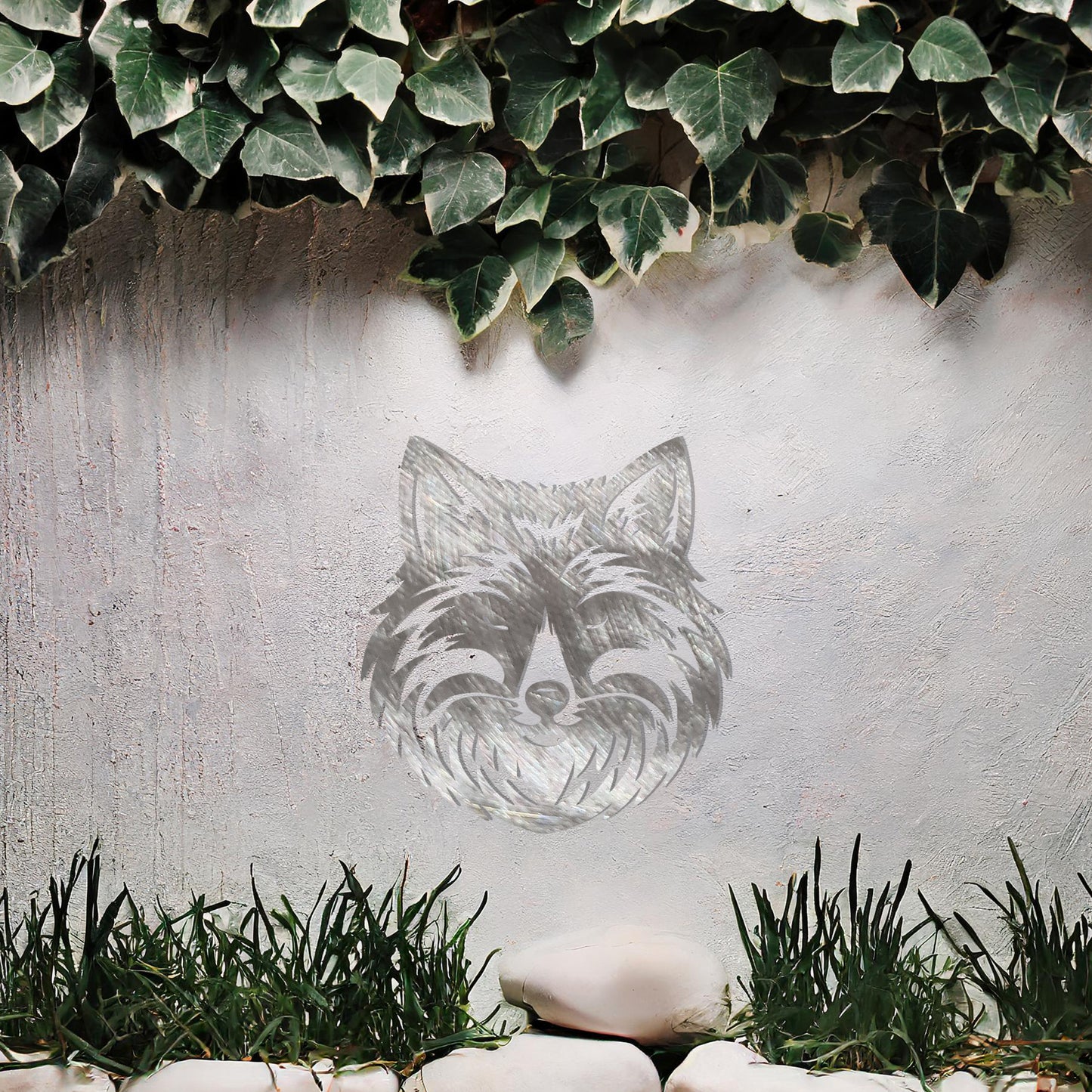 Wolf Head Metal Wall Art - Bold Garden Decor Gift for Wildlife