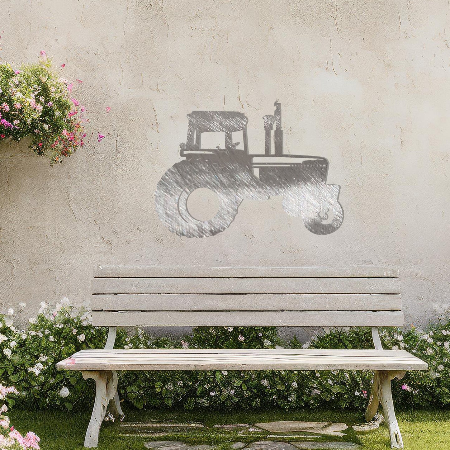 Tractor Metal Wall Art - Perfect Gift for Farmers and Rural Wall Decor