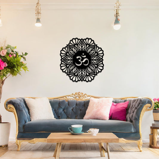 Metal Mandala Wall Art Hanging Contemporary Home Decoration Living Room Art