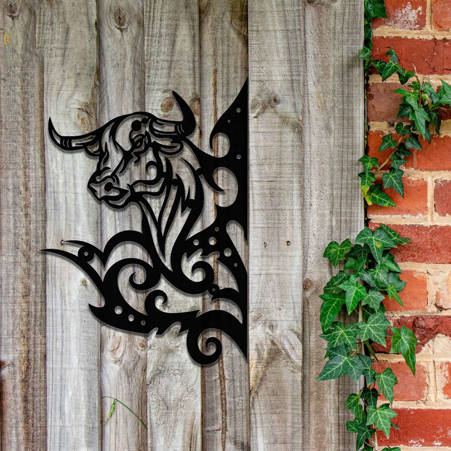 Metal Wall Art, Bull Decor, Interior Decoration, Home Decor Wall Hanging