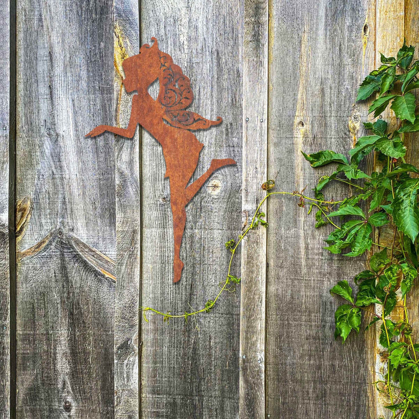 Metal Fairy Garden, Rusted Metal Fairy, Garden gifts