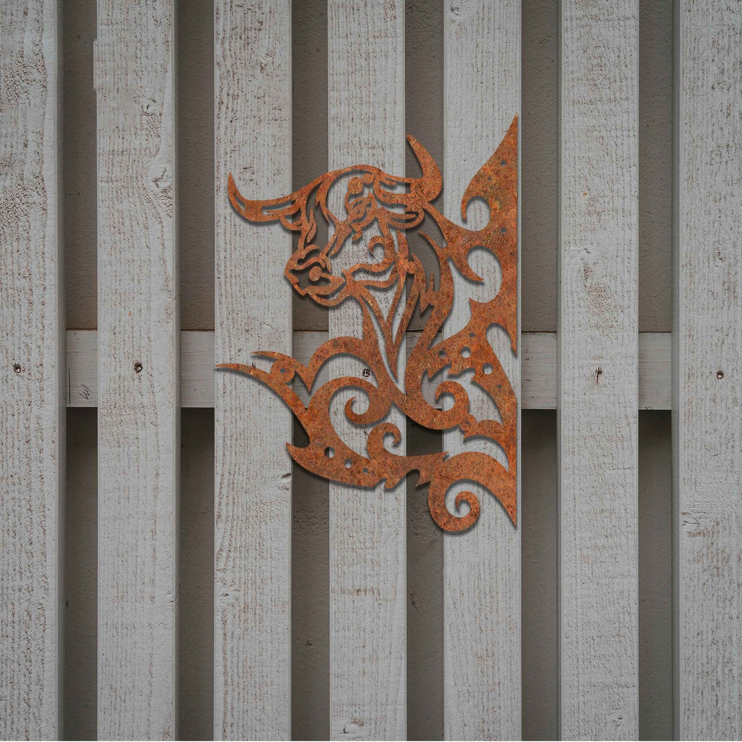 Metal Wall Art, Bull Decor, Interior Decoration, Home Decor Wall Hanging