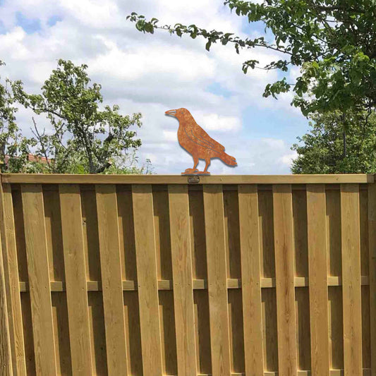 Metal Seagull Bird, Metal Garden decor, Metal fences Topper