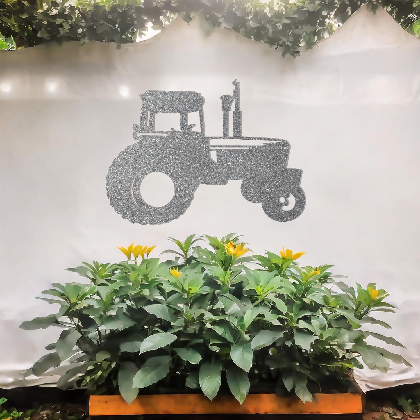 Tractor Metal Wall Art - Perfect Gift for Farmers and Rural Wall Decor