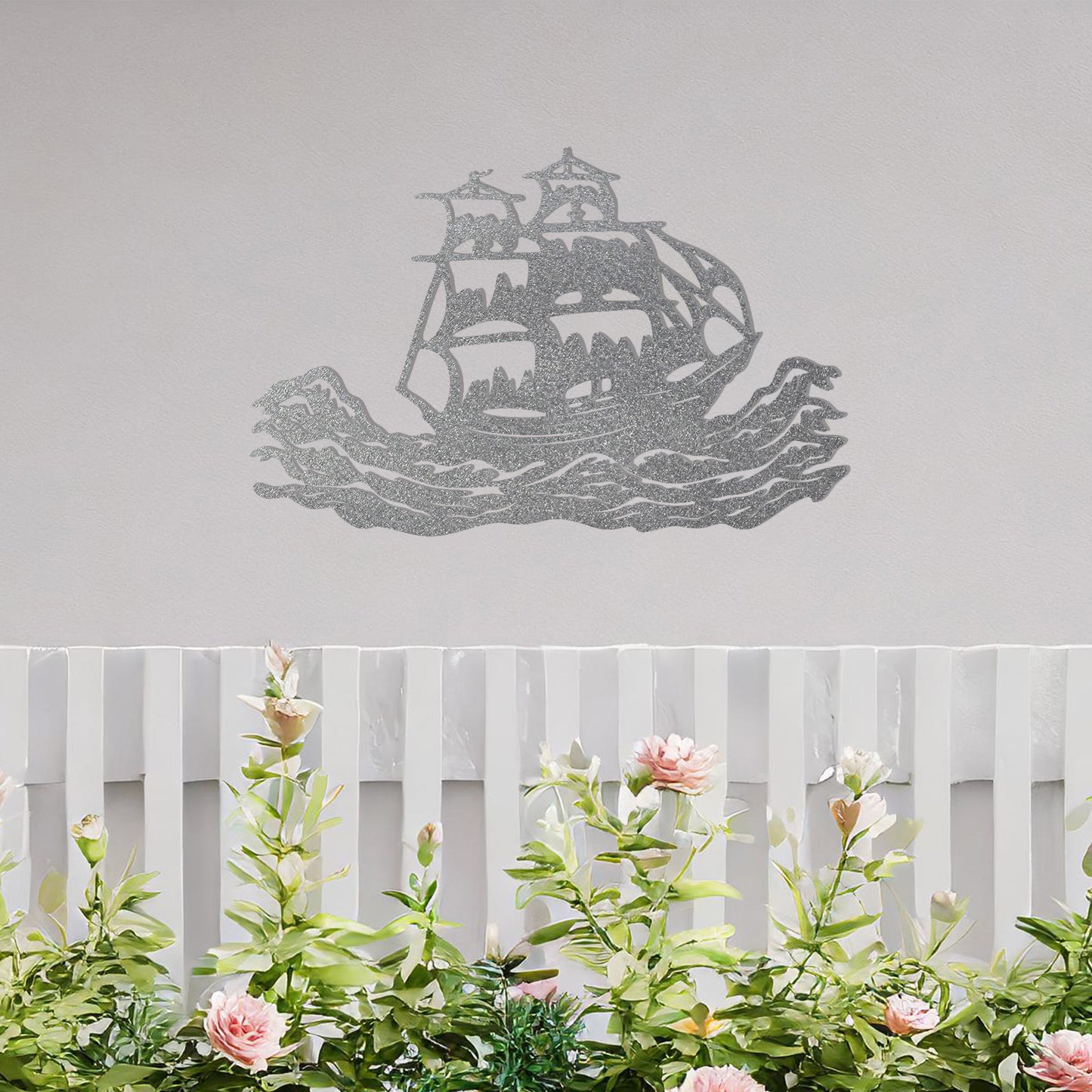 Majestic Sailing Ship Metal Wall Art - Ideal Nautical Gift and Home Decor