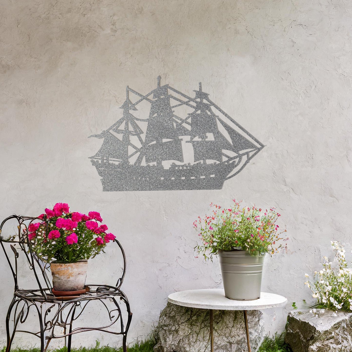 Historic Sailing Ship Metal Wall Art - Perfect Nautical Gift for Home