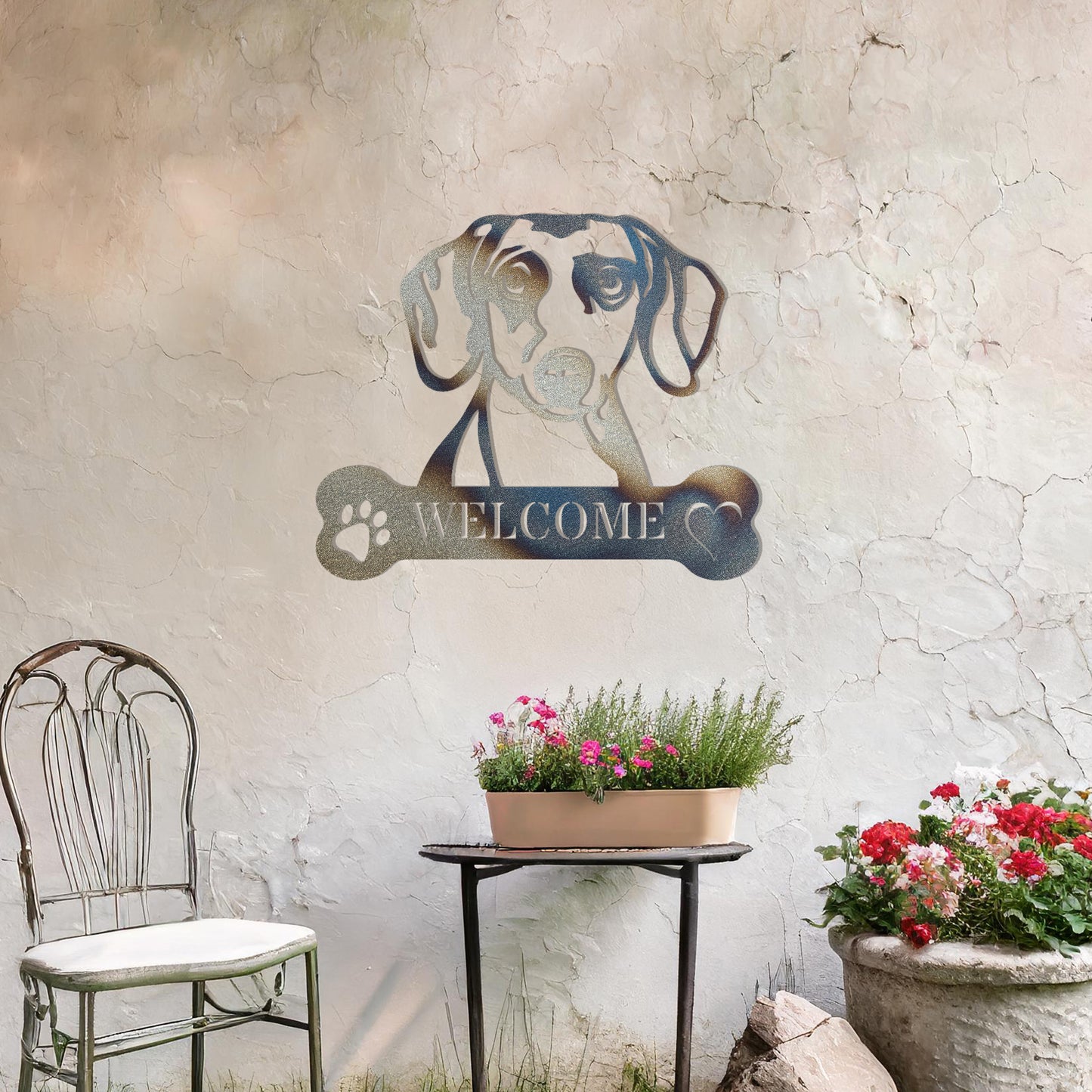 Dachshund Welcome Metal Sign - Ideal Gift for Dog Owners, Decorative Wall