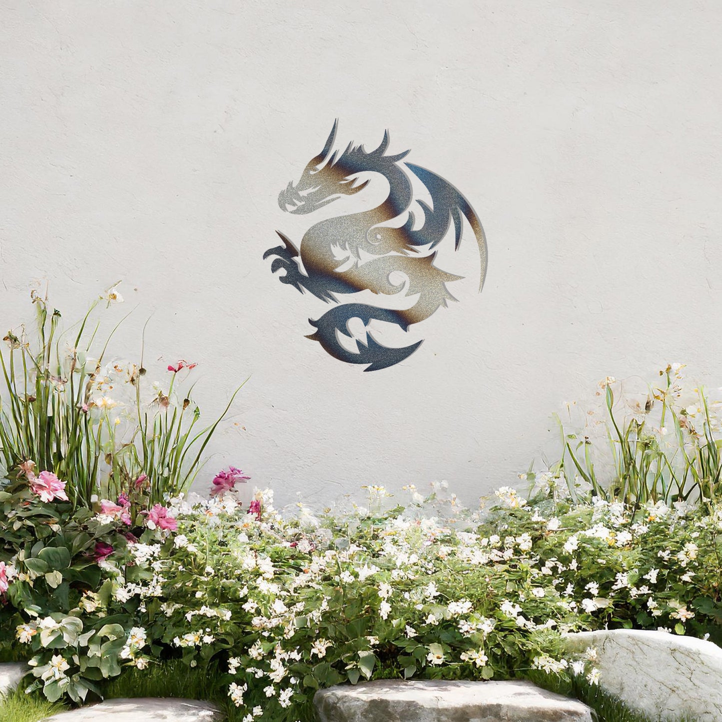 Fierce Dragon Metal Wall Art - Bold Decor Gift for Fantasy Enthusiasts