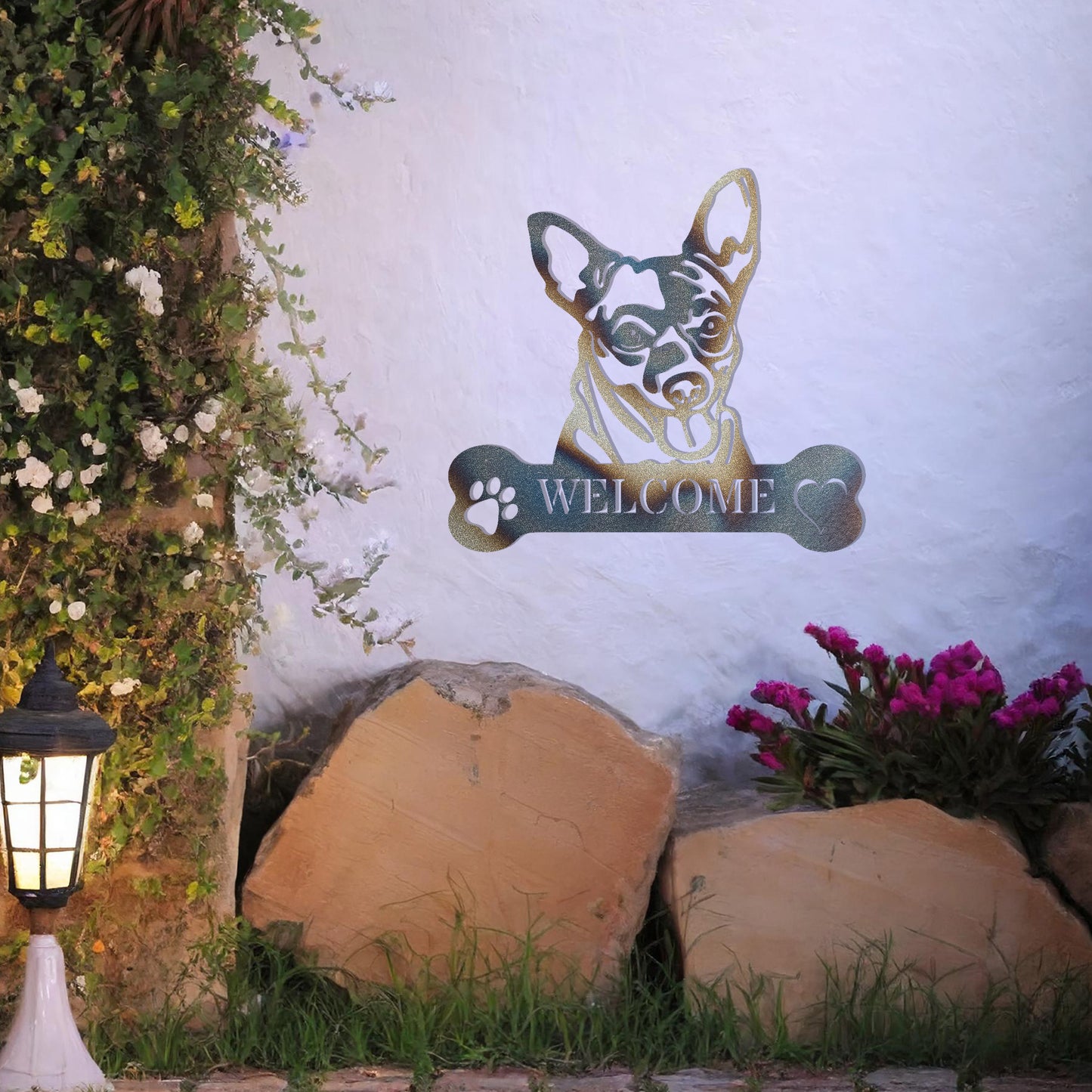 Chihuahua Wall Art - Dog Metal Sign - Gift for Dog Lovers