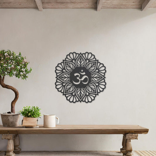 Wooden Mandala Wall Art Hanging Contemporary Home or Office Decoration