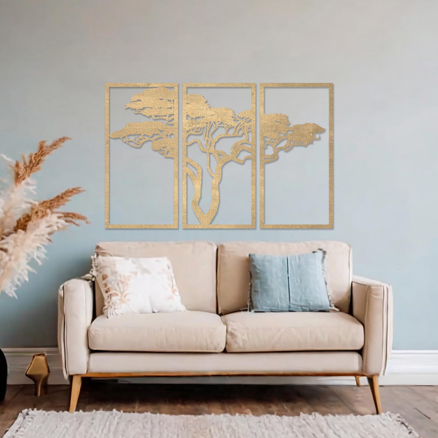 Wooden African Tree Wall Art Modern Home Decoration African Tree Wall Art