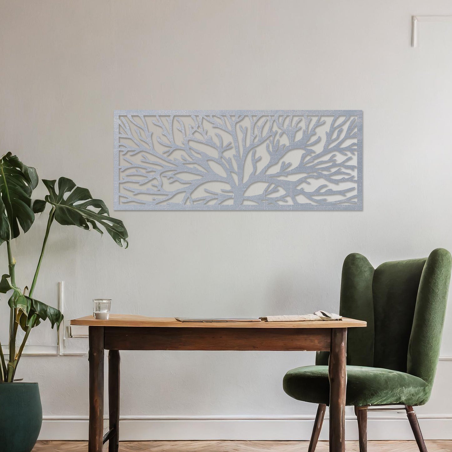 Intricate Tree of Life Wooden Wall Art - Mesmerizing Branch Detail Wall Decor